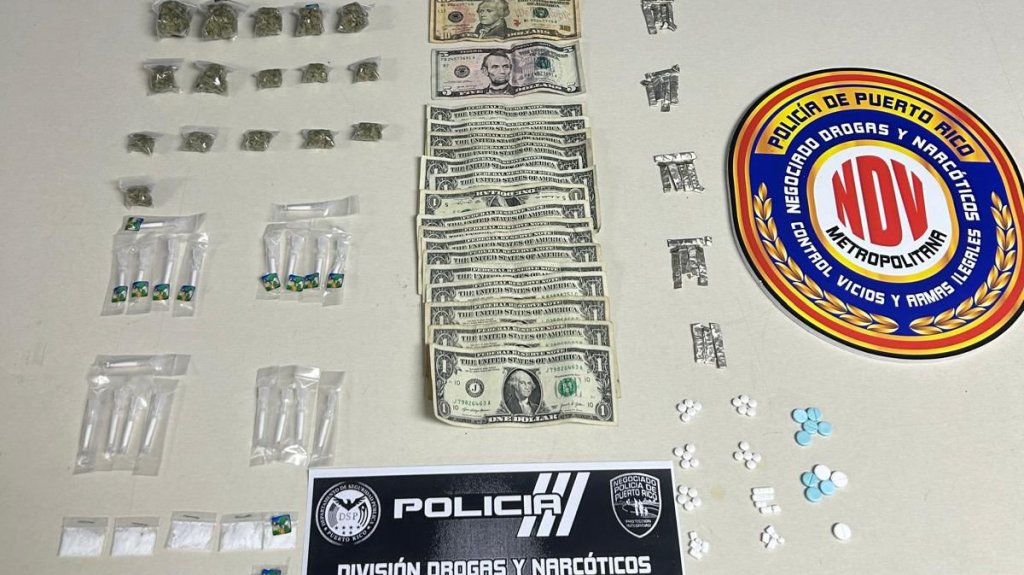  3 arrestados por drogas en Vista Hermosa 