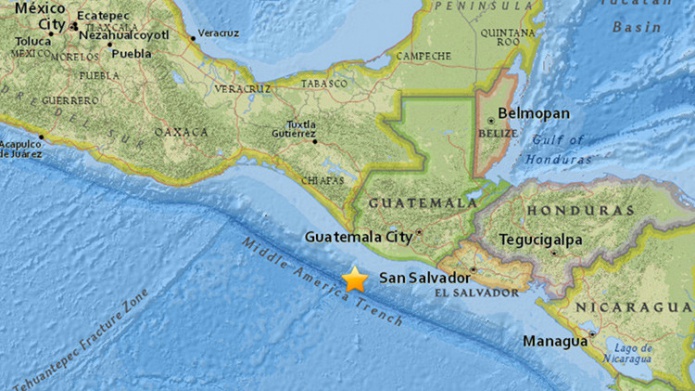 Se registra un sismo de magnitud 6,3 frente a la costa de Chiapas (MÃ©xico)