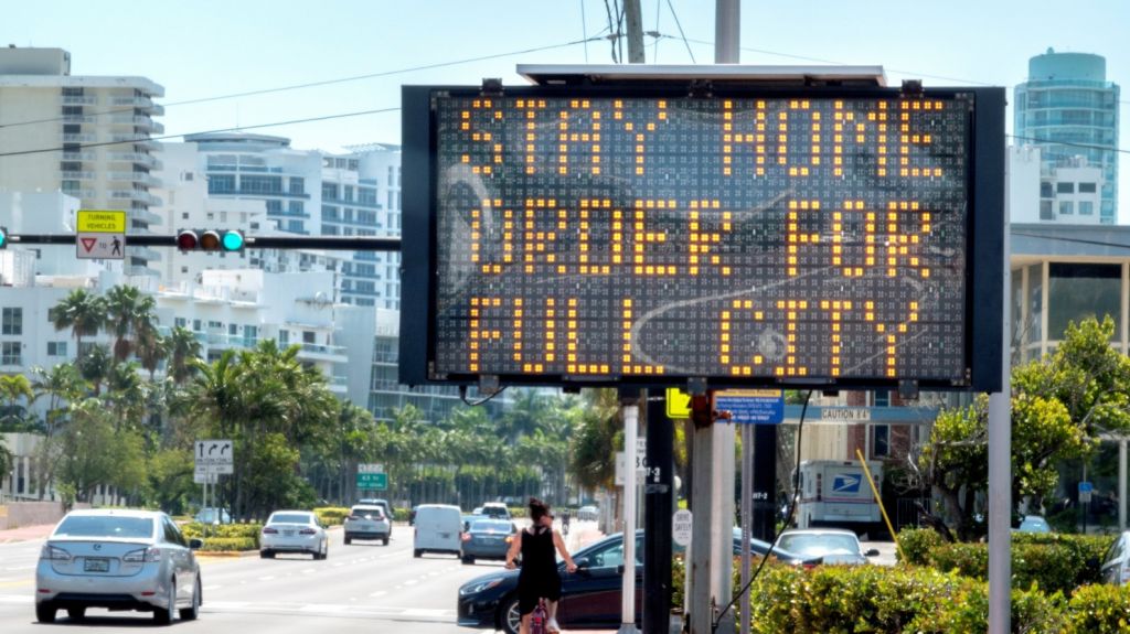  Florida sobrepasa los 8.000 casos de COVID-19 y el centenar de muertes 