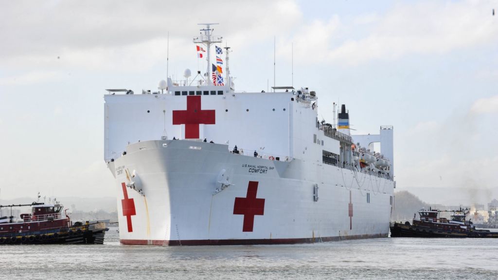  Mil nuevos casos en Nueva York obliga a la Armada a enviar un buque hospital 