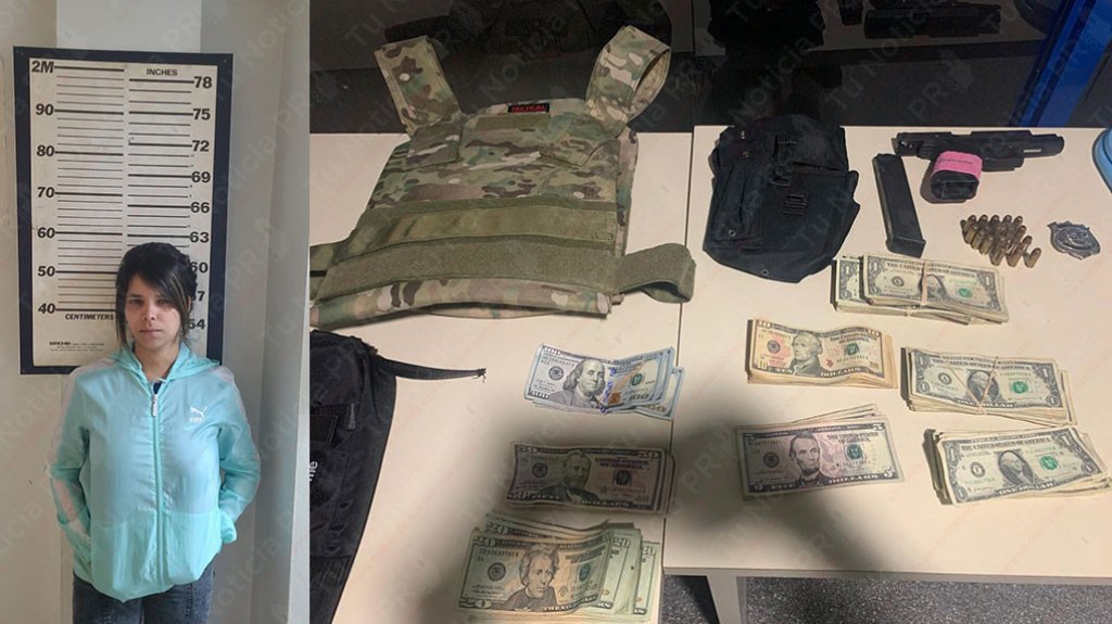  Fotos: Polic&iacute;a arresta a joven madre con auto hurtado mediante carjacking 