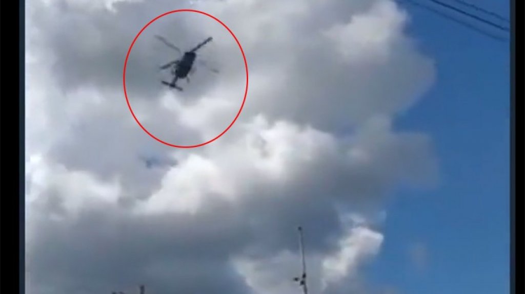  Video del momento en que se desploma un helicóptero en México 