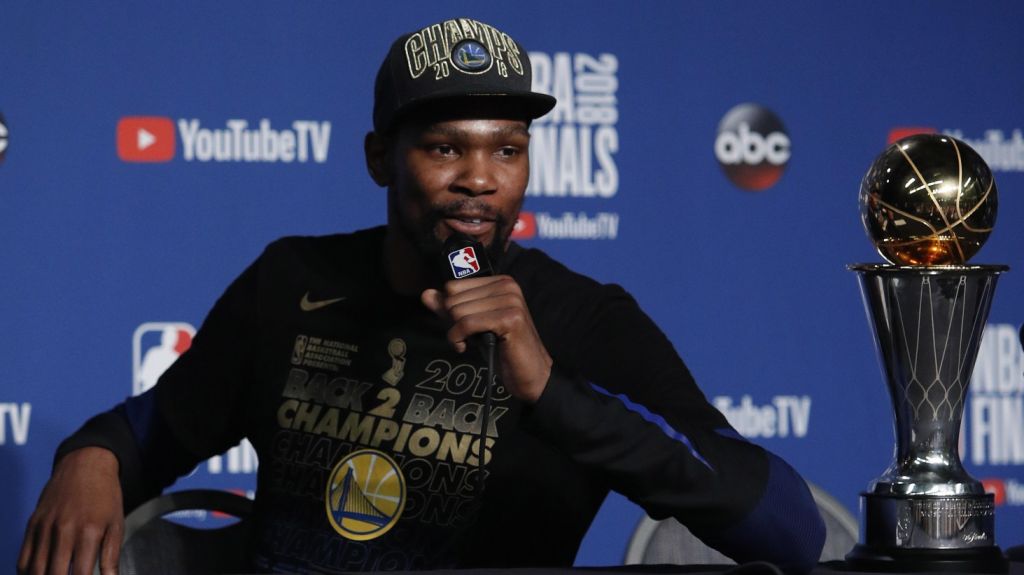  Durant: "El gran premio es haberme hecho mejor jugador y persona" 