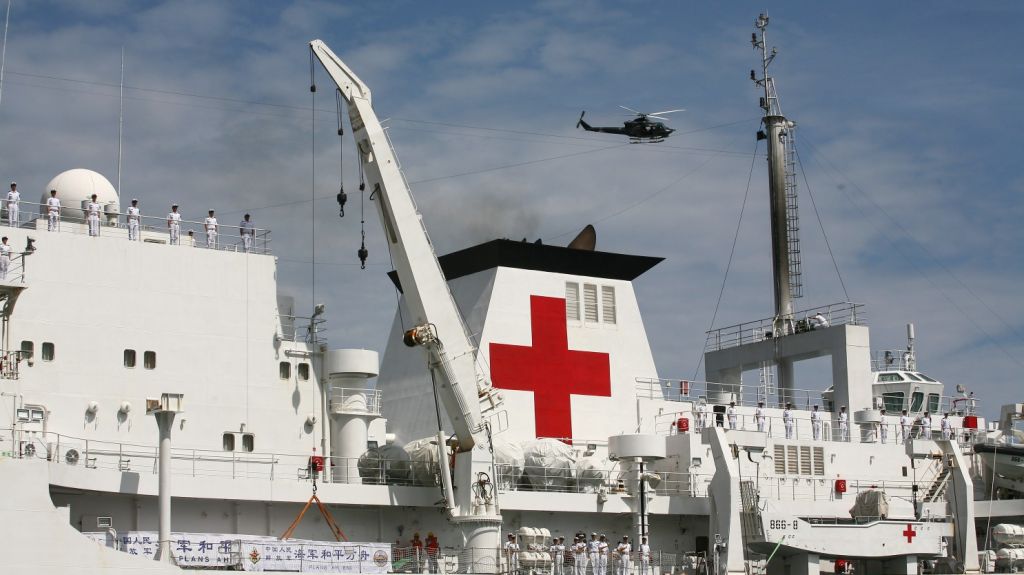  Barco hospital de EEUU asistir&aacute; a 11 pa&iacute;ses en respuesta a crisis venezolana 