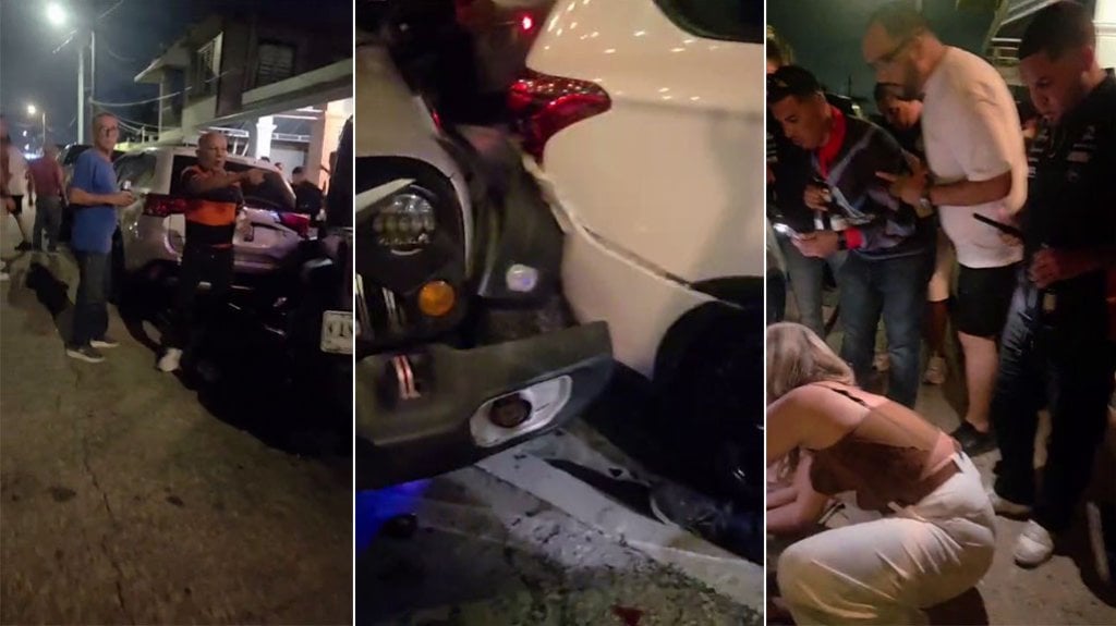  Publican video del desespero luego que veh&iacute;culo atropellara a dos hombres en Arecibo 
