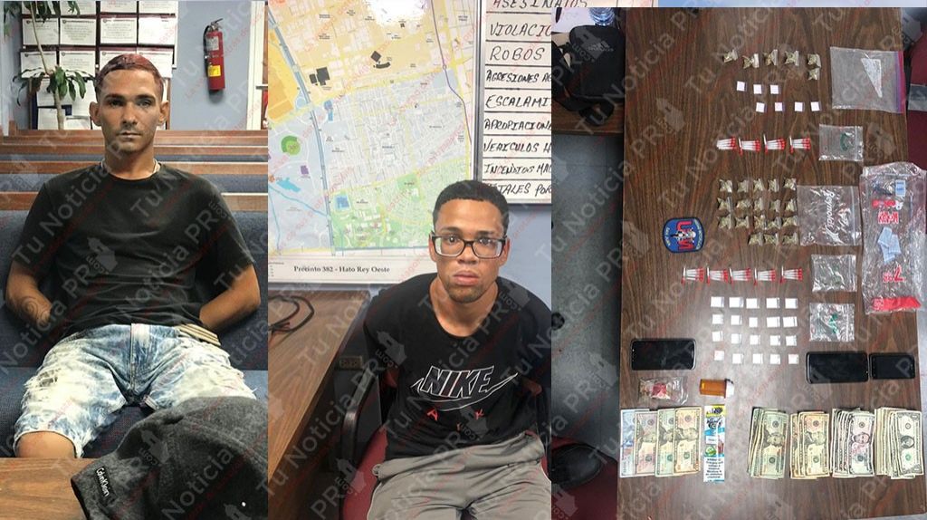  UM San Juan arresta dos hombres con drogas en residencial Canales de Hato Rey 