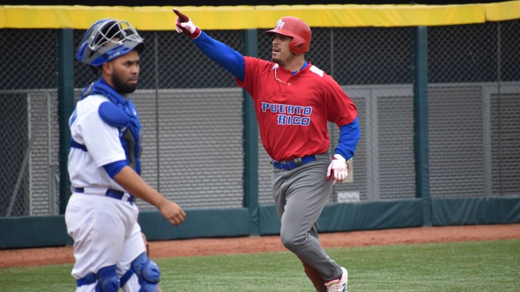  Sólido inicio de Puerto Rico en el béisbol de Lima 2019 