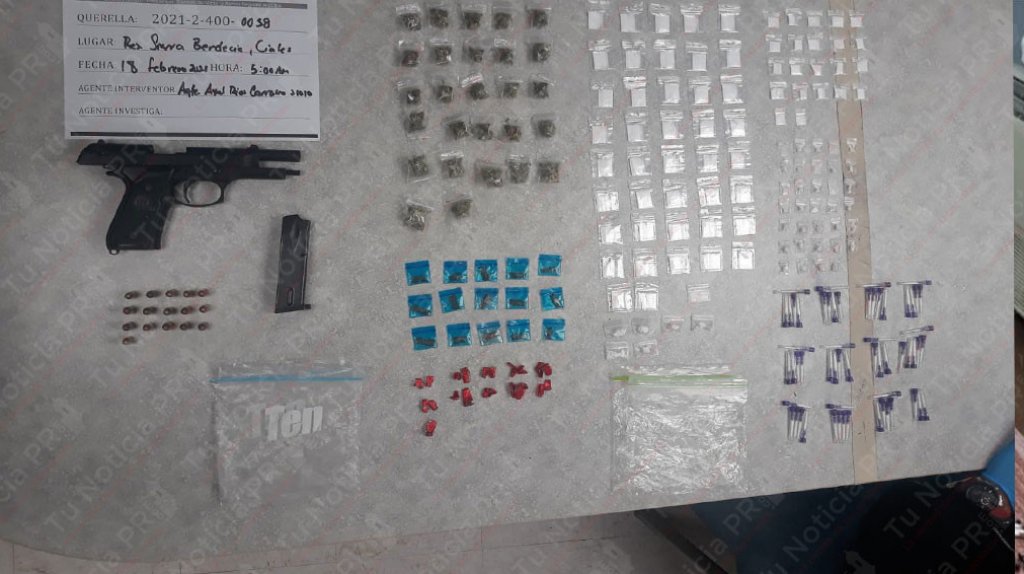  Arrestan en Ciales a hombre de 64 a&ntilde;os con 7 balas 9mm 