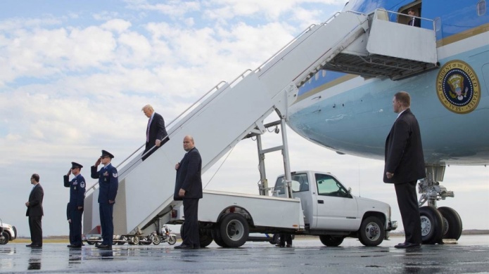 El Air Force One podrÃ­a haber sufrido un incendio en pleno vuelo