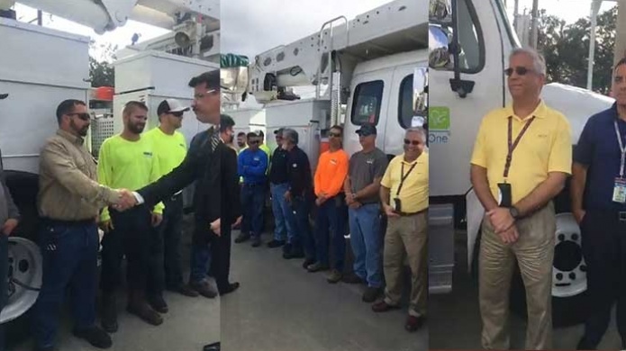 Video: Brigadas de Orlando repararan sistema elÃ©ctrico en PR de GRATIS 