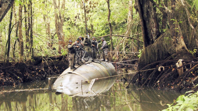 Encuentran en Brasil un submarino "prÃ¡cticamente listo" para transportar cocaÃ­na