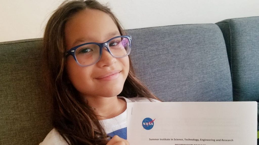 Ni&ntilde;a boricua entre las 30 escogidas para un programa en NASA 