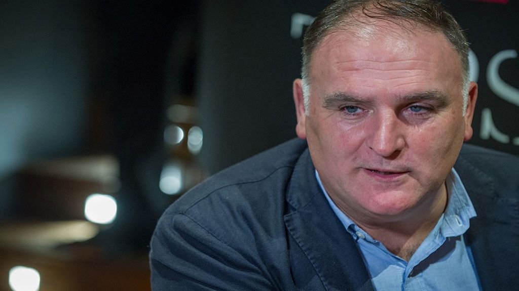  Dar de comer al hambriento, primer mandamiento del chef espa&ntilde;ol Jos&eacute; Andr&eacute;s 