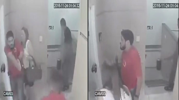 Video: Trato de asaltar una pareja y termino muerto 