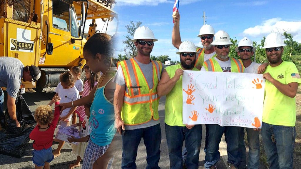 Empleados de compaÃ±Ã­a de electricidad de Estados Unidos, regalan juguetes a niÃ±os de Patillas y Arroyo