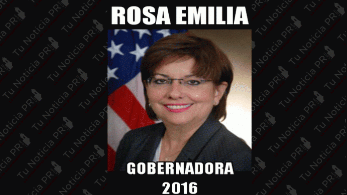 Postulan a Rosa Emilia en las redes sociales para gobernadora en el 2016