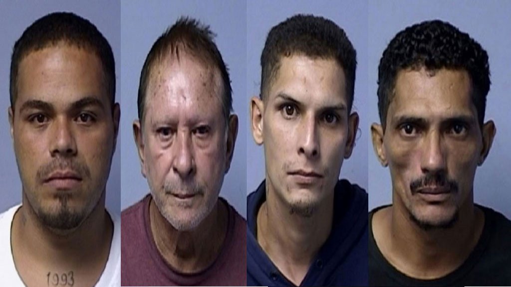  4 arrestados durante intervenciones por drogas en Humacao 