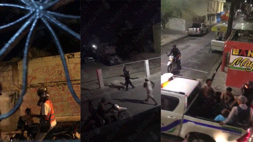  Videos: Sin piedad alguna, policías dominicanos se llevan a todo a los que encuentran en la calle 