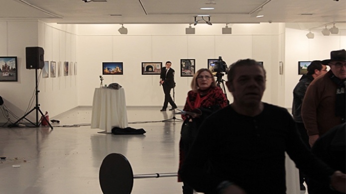 Nuevo vÃ­deo del atentado contra el embajador de Rusia