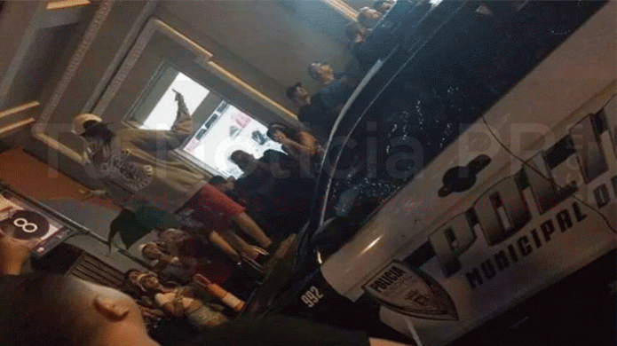 Con otro Policia Herido y vandalismo a una patrulla culmina el último día de las "SanSe 2015"