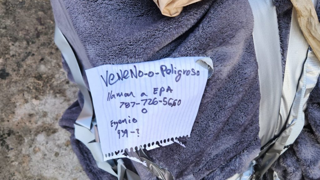  Hallazgo de barril con nota de Material Peligroso provoca movilizaci&oacute;n de la Polic&iacute;a 