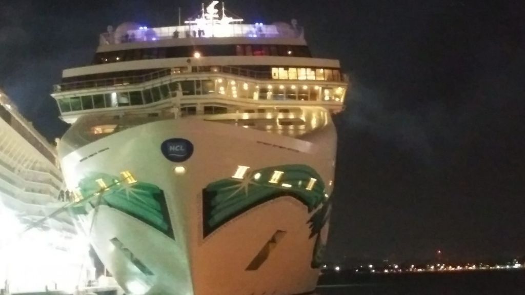  Se da&ntilde;a crucero que lleg&oacute; el domingo a la isla 