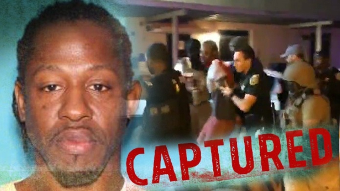 Video: Fugitivo buscado por la muerte del sargento de OPD bajo custodia