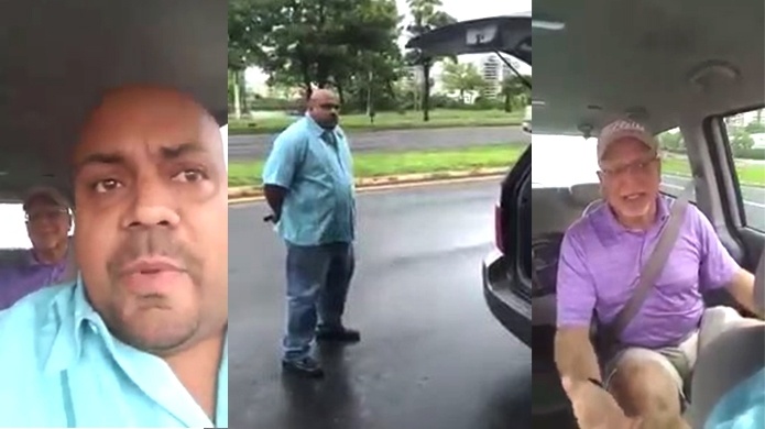 Video: PolicÃ­a y turistas hablan sobre el incidente con taxista en la Bladorioty