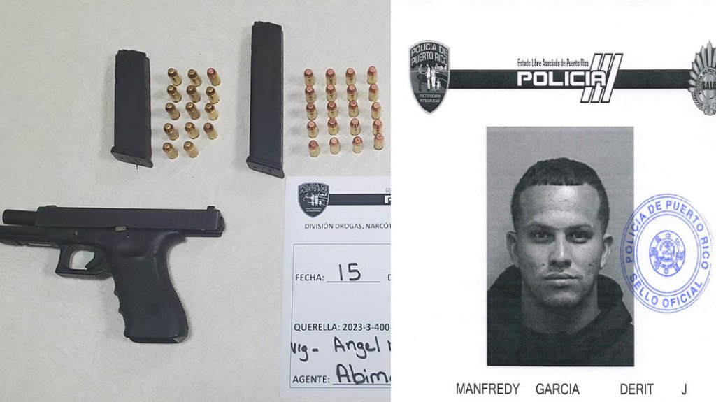  Arrestado con un arma alterada en Juana D&iacute;az 