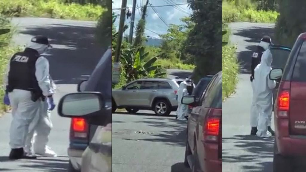  Video: Vea como en San Lorenzo le toman la temperatura a los conductores y si tiene fiebre no entra al pueblo 