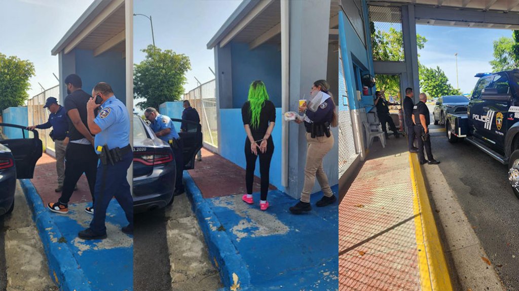  Llegaron a la c&aacute;rcel de Ponce con drogas en el carro y salieron arrestados 