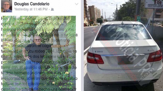 Douglas Candelario despotrica contra un hombre dominicano vea porque