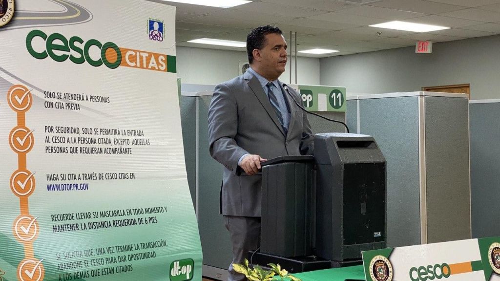  Secretario DTOP extiende vigencias de licencias de forma escalonada 