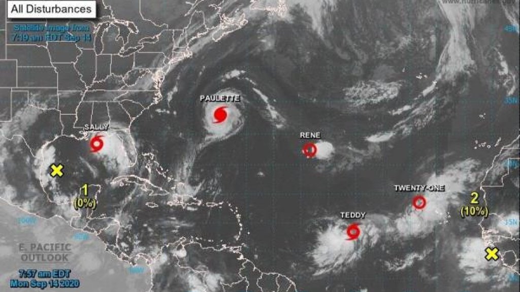  Sally escala a hurac&aacute;n horas antes de impactar contra la costa de Louisiana 
