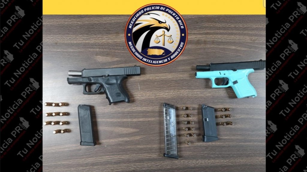  Procesan por porte ilegal de armas a un sujeto de 28 a&ntilde;os en Ponce 