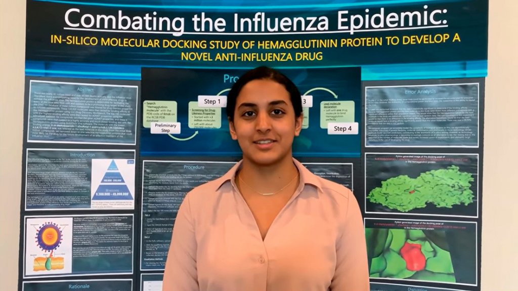  Una adolescente de 14 a&ntilde;os gana un premio de 25.000 d&oacute;lares por un descubrimiento que puede ayudar a encontrar una cura para el coronavirus 