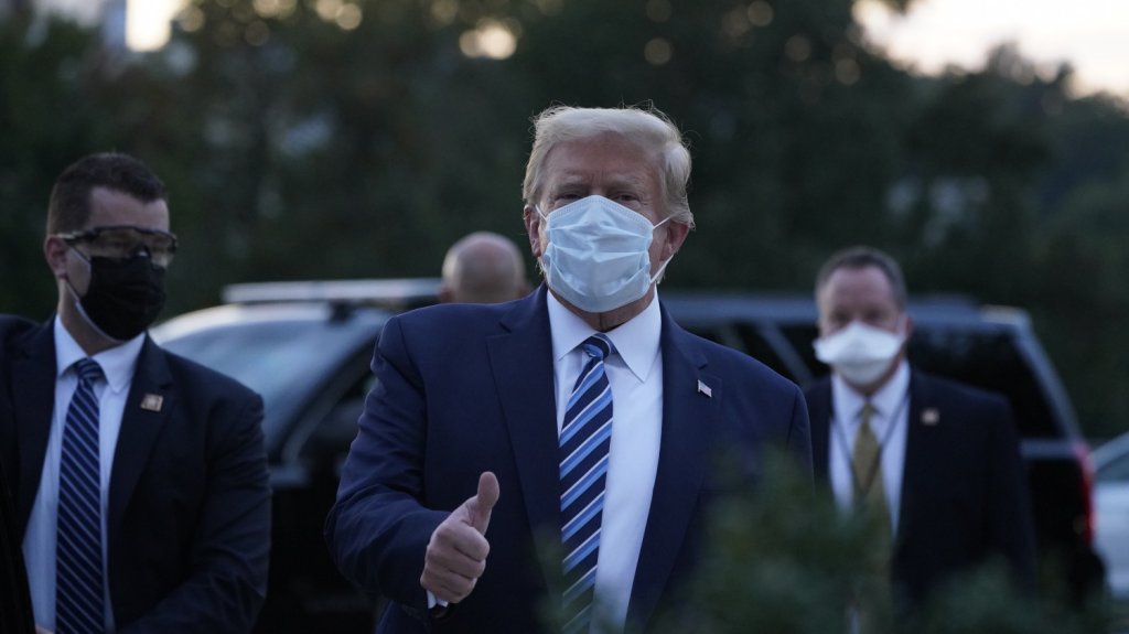  Trump afirma que &eacute;l no es &ldquo;contagioso&ldquo; 