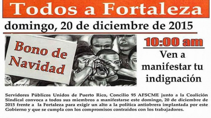 Convocan a protestar en Fortaleza por el Bono de Navidad 