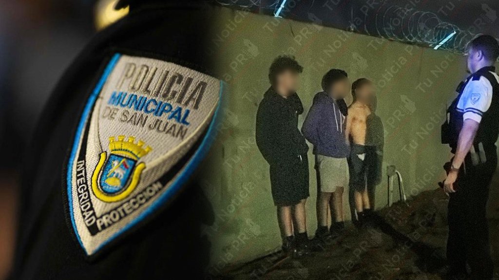  Unidad Tur&iacute;stica de la Polic&iacute;a Municipal sorprende a tres menores escalando escuela en la calle Lo&iacute;za 
