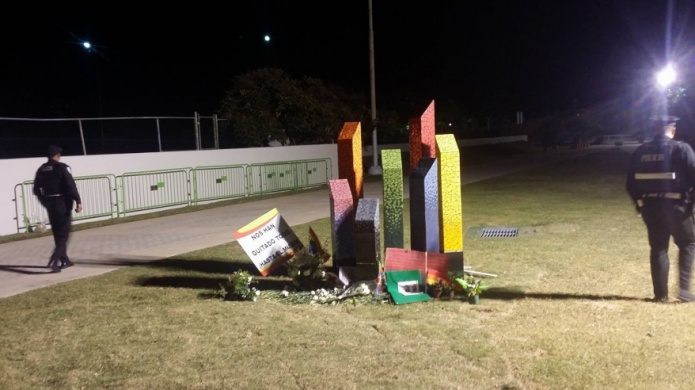 Utilizan dos policÃ­as para velar monumento "Gay", con 112 muertes violentas en San Juan