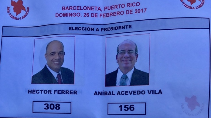 Ferrer se impone a Acevedo VilÃ¡ para alzarse con la presidencia del PPD