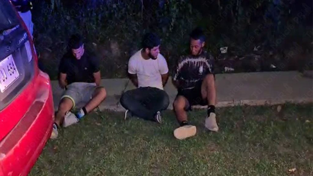  Video: 4 arrestados por drogas en carretera de San Juan 