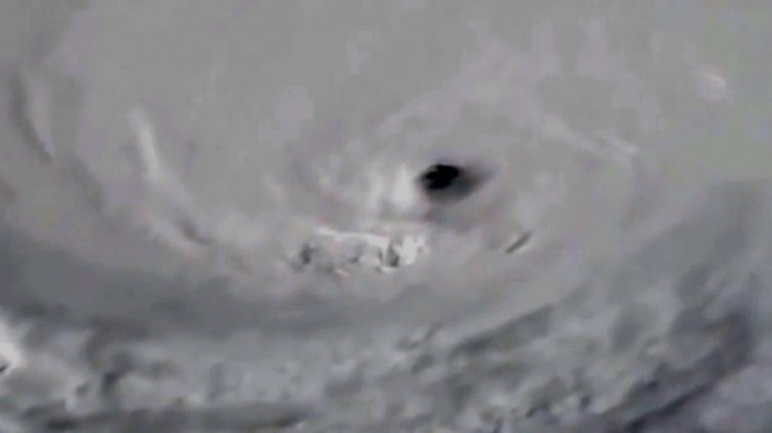 Captan desde el espacio nuevas imÃ¡genes del huracÃ¡n Matthew