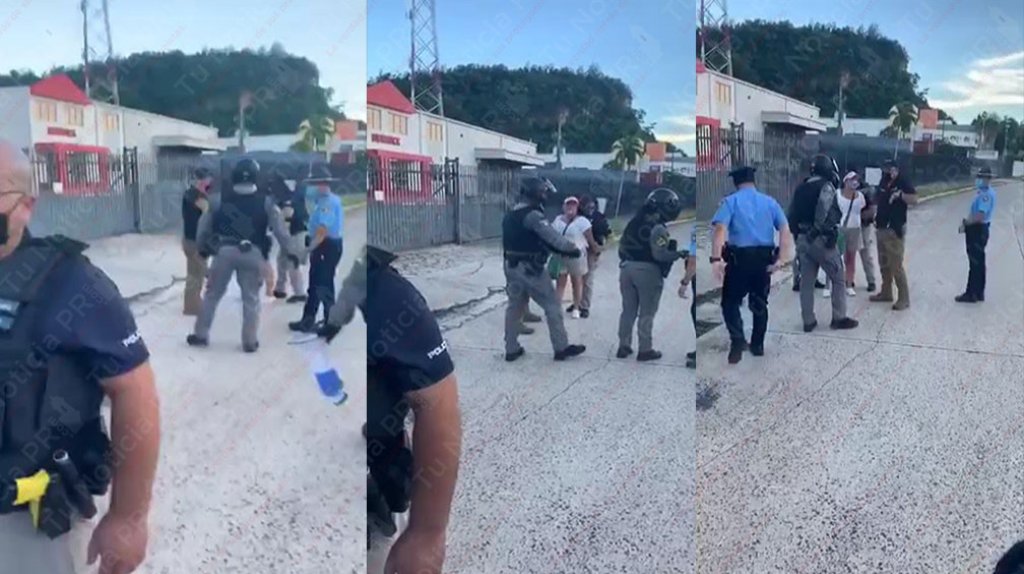  Video: Arrestan a una mujer durante protesta a favor de &ldquo;La Comay&rdquo; 