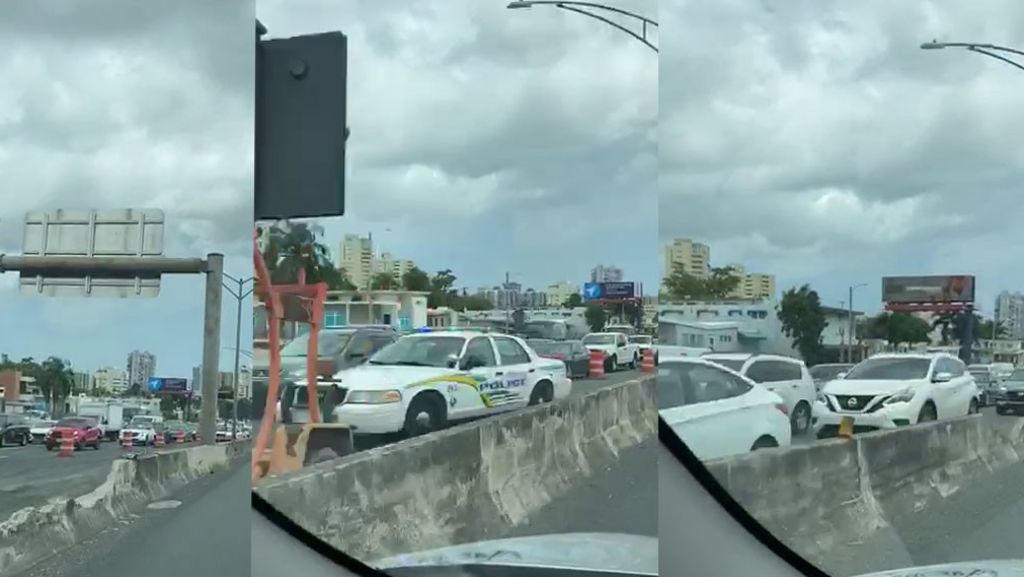  Video: Mega tap&oacute;n en el expreso Martinez Nadal 