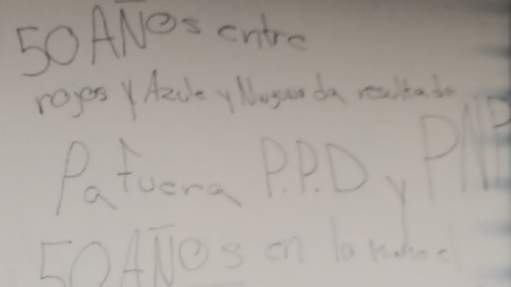  Reportan incidente de vandalismo en centro de votaci&oacute;n 