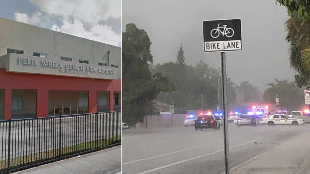  VIDEO: Al menos tres heridos en un ataque con cuchillo en una escuela secundaria en Florida 