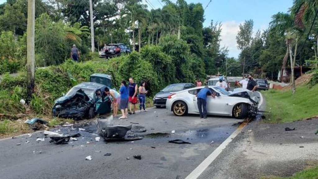  Fotos: Muere una mujer en accidente de auto en San Sebasti&aacute;n 