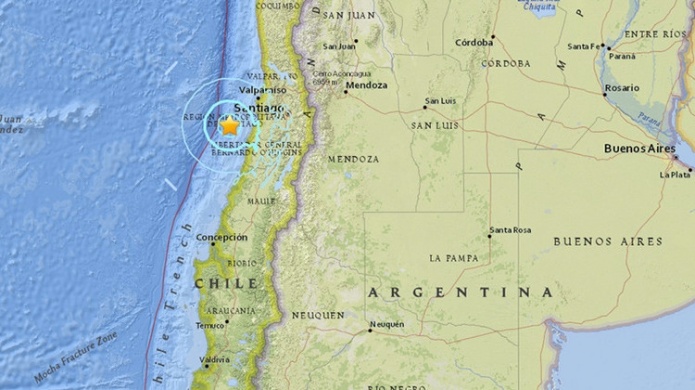 Un sismo de magnitud 5,9 sacude Chile