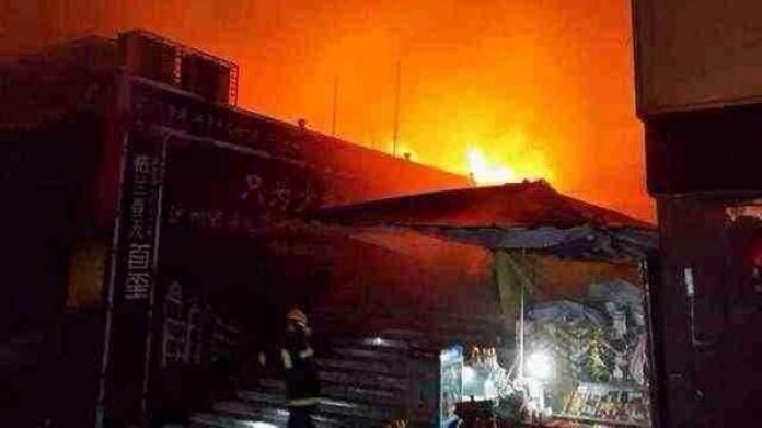 Gran explosiÃ³n en un centro comercial en China